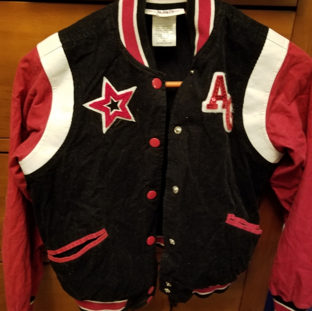Letterman style jacket